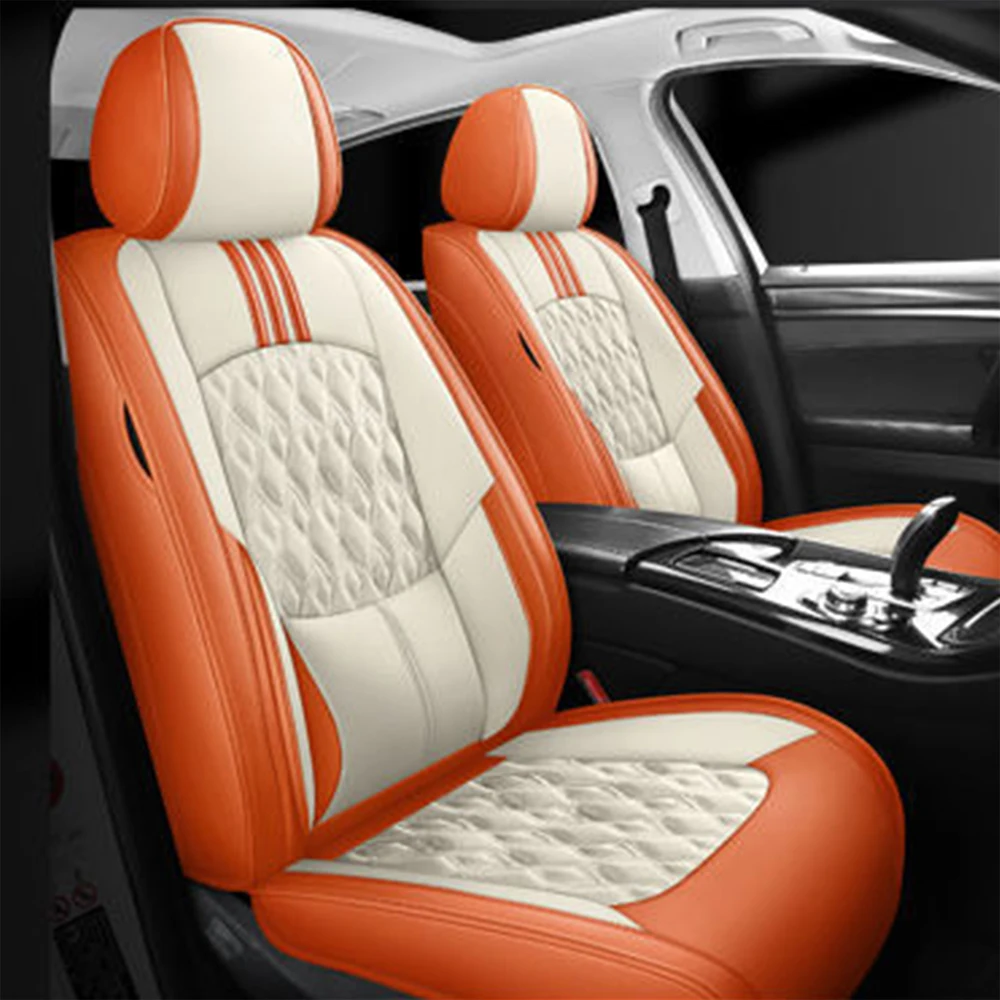 Coprisedili Auto in Pelle PU per BMW Serie 3/4 E46 E90 E91 E92 E93 F30 F31 F34 F35 G20 G21 F32 F33 F36,Coprisedile Anti Scivolo con Schienale Coprisedile Accessori Interni,A-Black Red