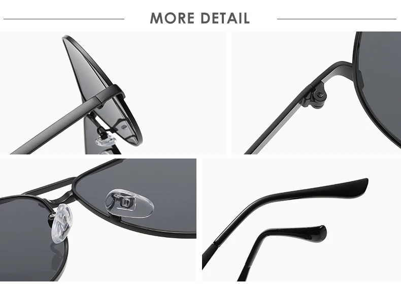 1/2 stücke Doppel Brücke Oval Metall Rahmen Sonnenbrille Frauen Große Rahmen Bunte Linse Sonnenbrille Hohe Qualität Klassische UV400 Unisex – Detail 10