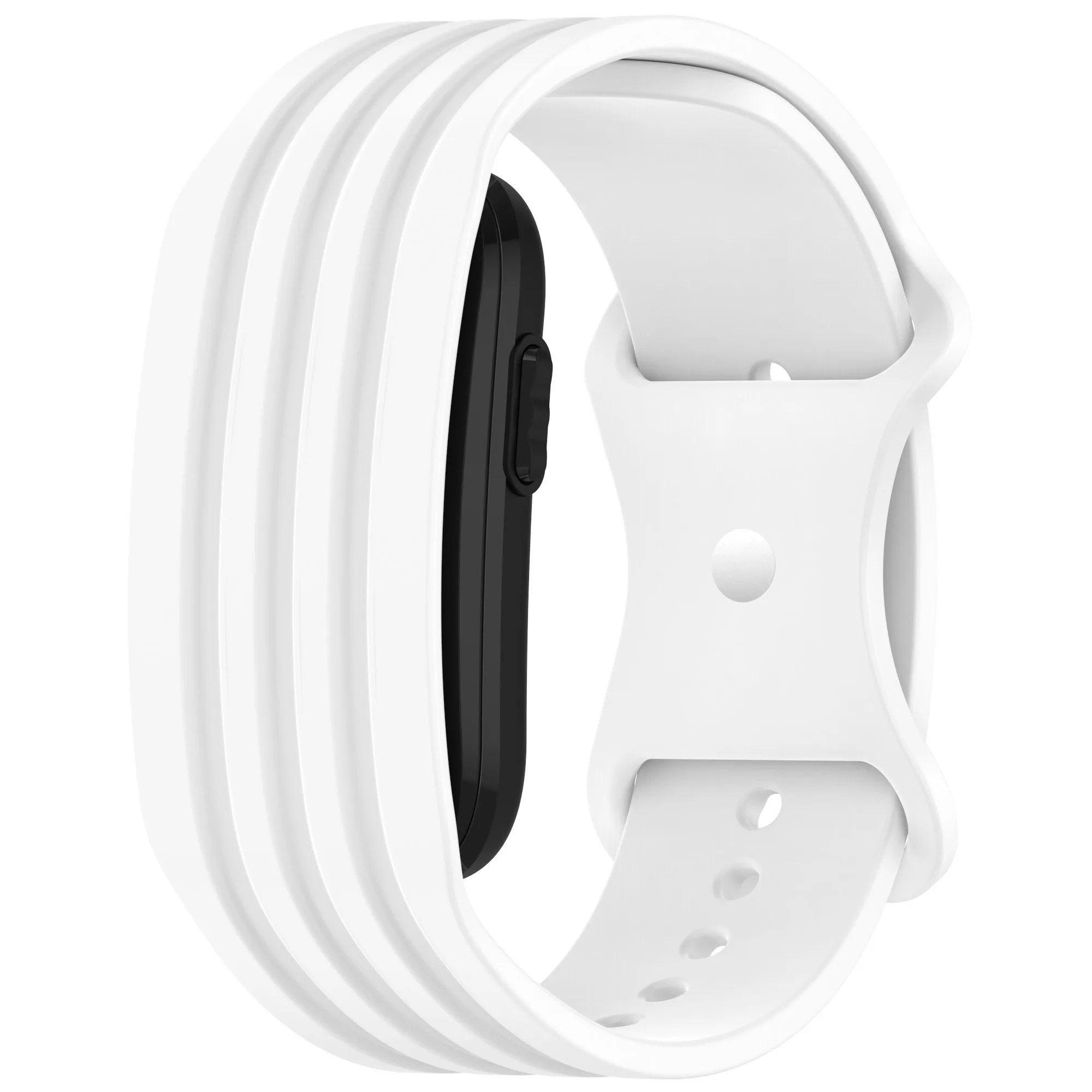 Sport Silicone Band - Unisex Waterproof Comfort Wrist Accessory Replacement Strap