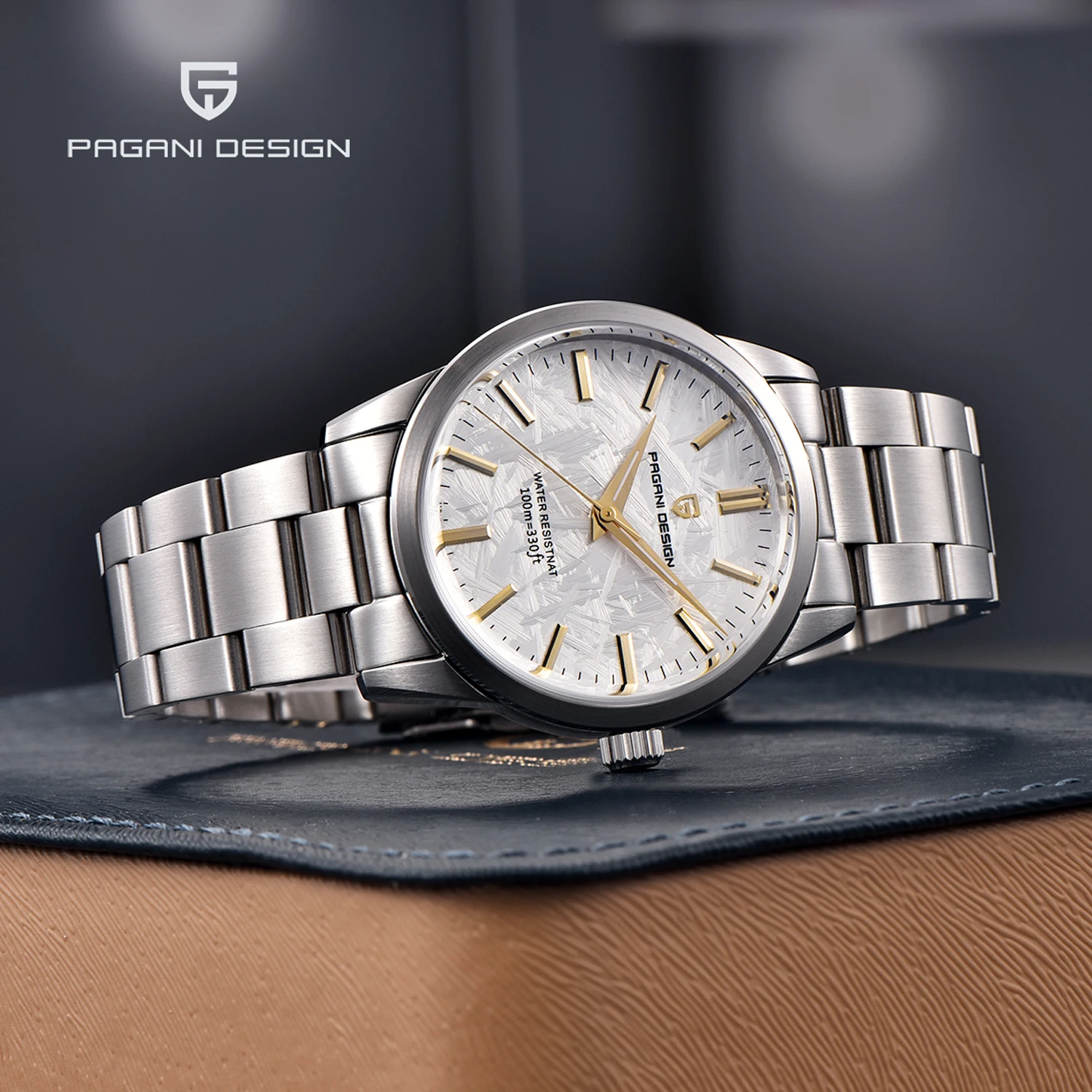 

PAGANI DESIGN Mens Quartz Watches 2023 Top Brand Luxury AR Sapphire Mirror VH31 Sport Watch For Men Stainless Steel Reloj Hombre