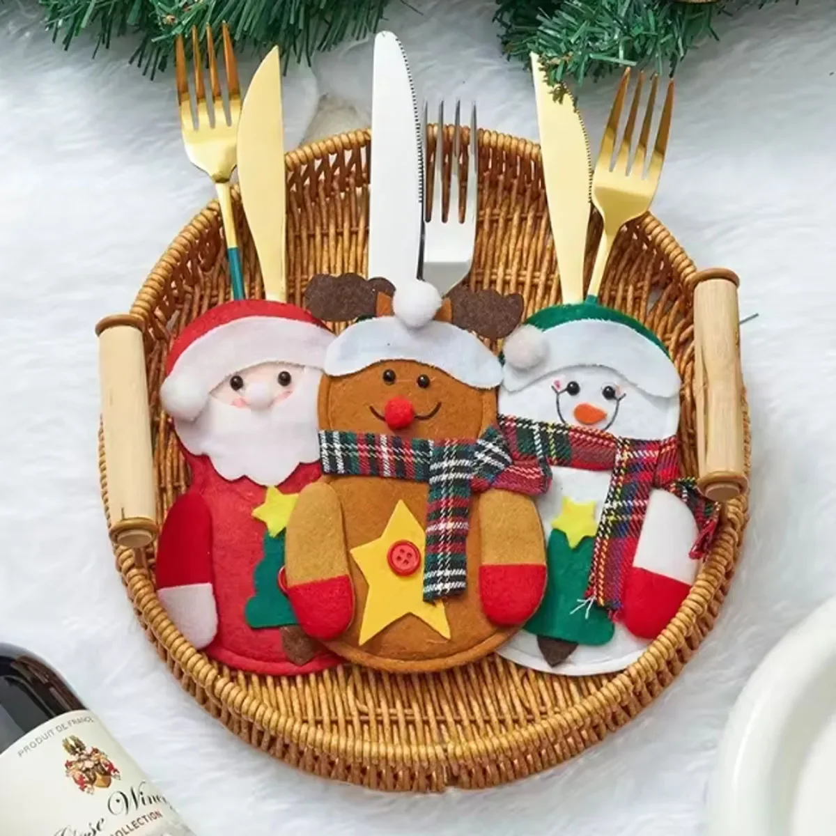 1pc-Christmas Knife and Fork Cover