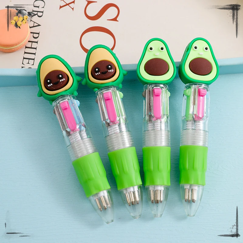 Mini Bolígrafos Multicolor 4 En 1 | Pack De 20 Unidades Para Niños, De Tinta Gel, Ideales Para Pascua, Colegio Y Manualidades