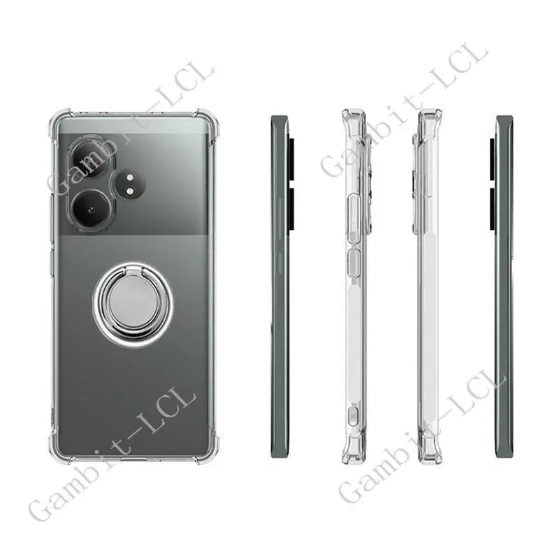 Premium Ring Holder TPU Silicone Case