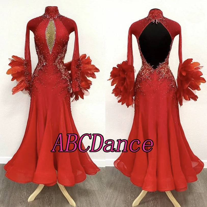 オーダーメイド　社交ダンス衣装　フロート スタンダードドレス 色変更可 オーダーメイド 社交ダンス衣装 スタンダードドレス カラー変更可