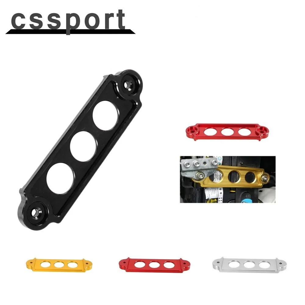 

Автомобильный гоночный аккумулятор, зажимной кронштейн с зажимом, анодированный для Honda Civic/CRX 88-00 Acura Integra 94-01, Аксессуары для автомобилей