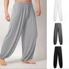 New Men's Spring and Autumn Personality Loose Yoga Casual Pants 2