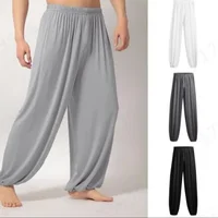 New Men's Spring and Autumn Personality Loose Yoga Casual Pants 2