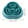 1PC Pet Slow Food Bowl Anti Choking Dog Bowl Dog Bowl Anti Overturning Pet Food Supplies and Feeding Device 2