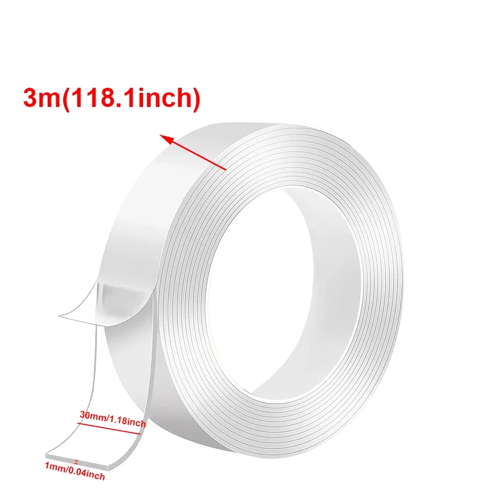 Nano Tape: Extra Strong Double-Sided Waterproof Adhesive Tape