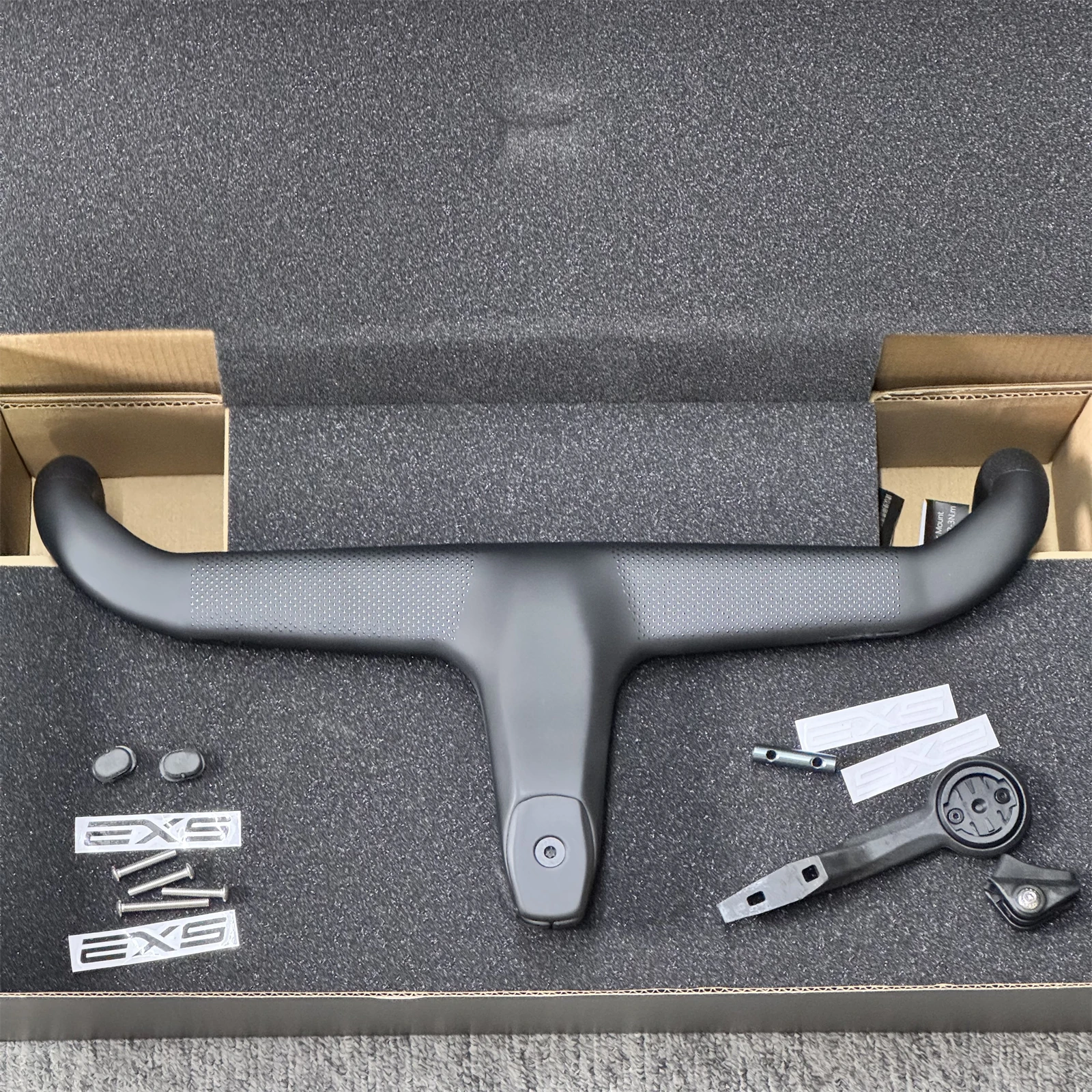 EXS t AeroVer ロードバイク カーボンファイバーハンドル、統合