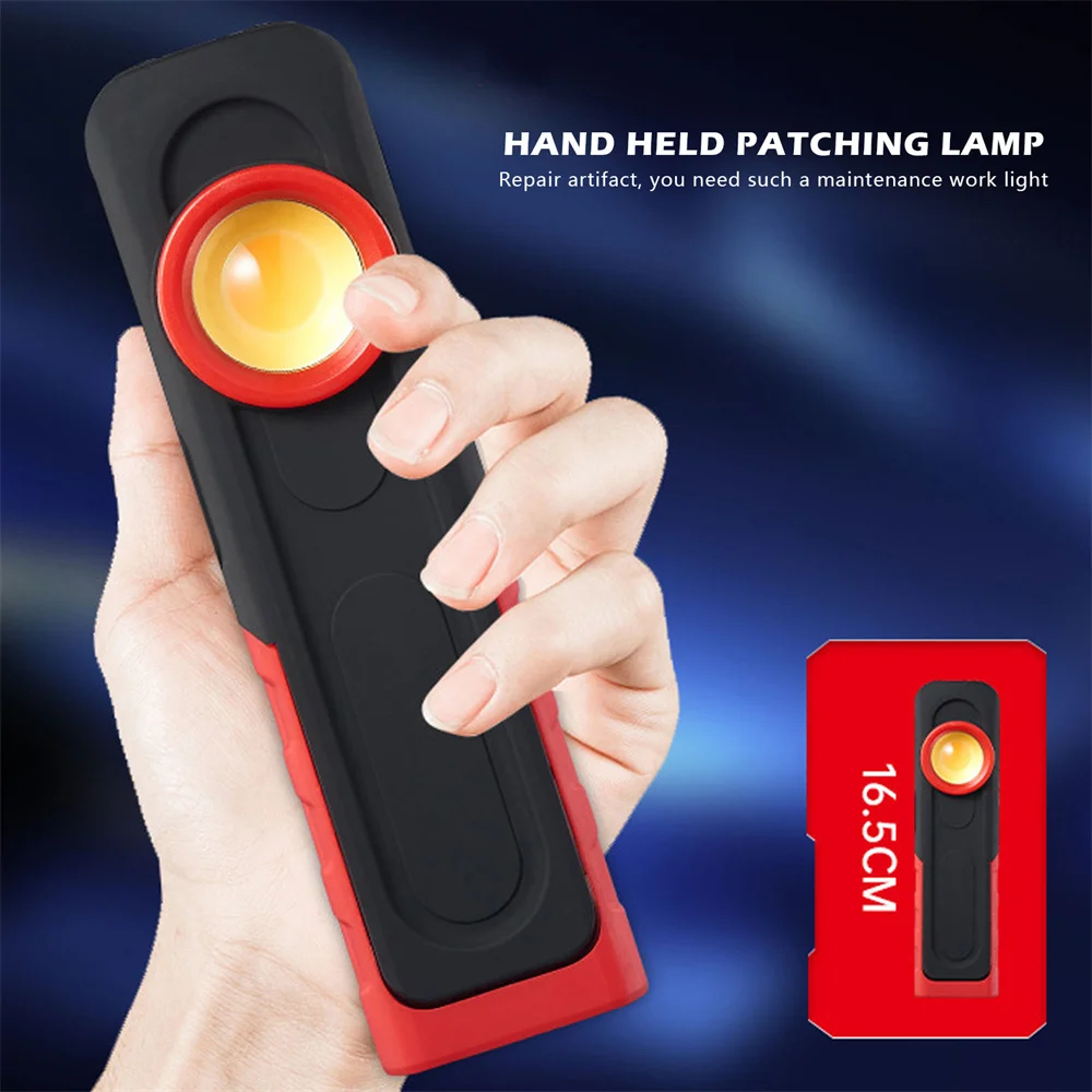 자석식 차량 도색 마감 램프 스캔 스월 다기능 LED 작업등 (자동차 수리 디테일링용)