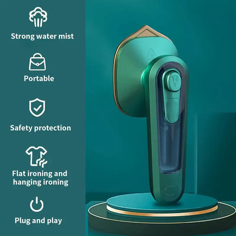 Professional Micro Steam Iron Handheld Mini Garment Steamer Machine Portable Electric Iron Home Travel Business Steam Generator