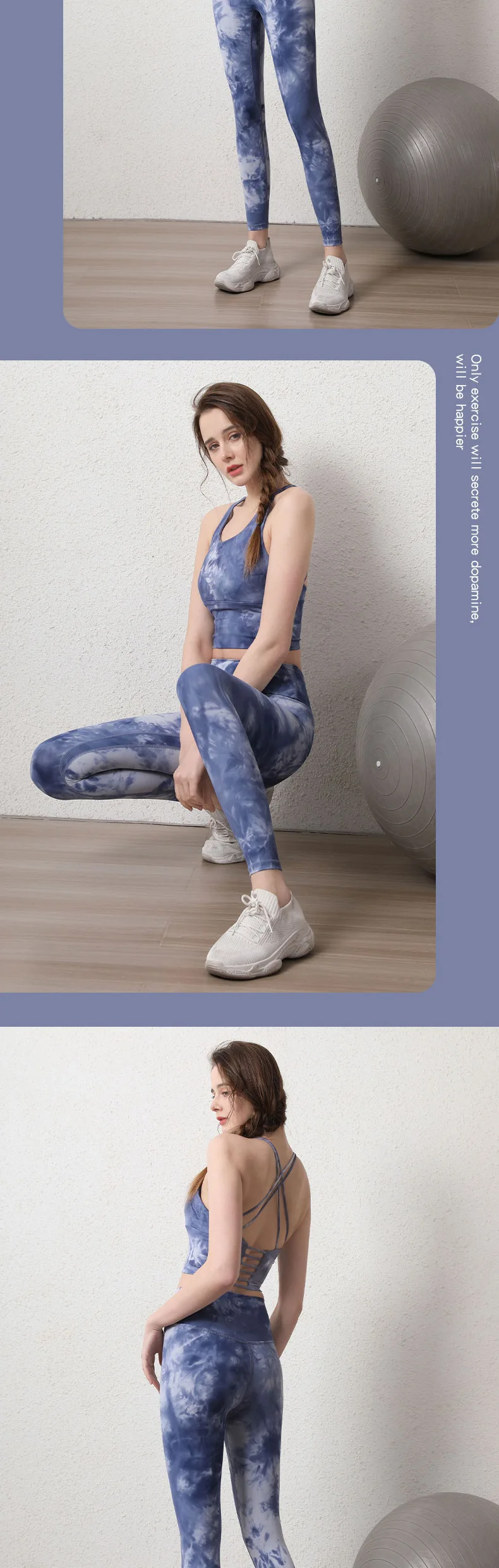 Tie-Dye Yoga Set