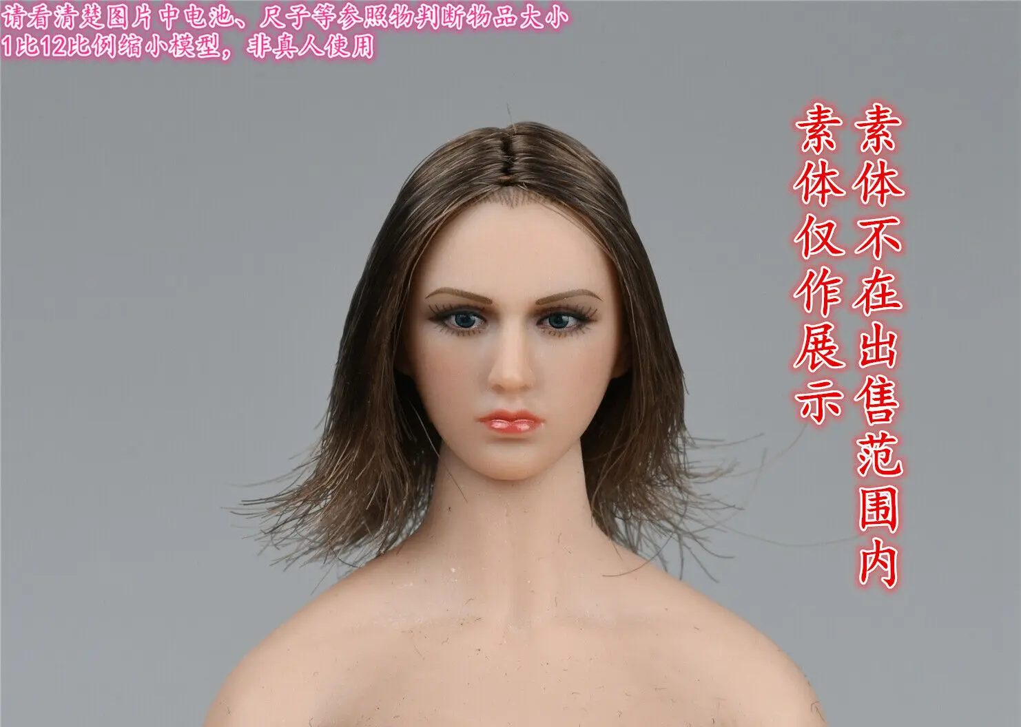 

TBLeague PL2021-180 Type A 1/12 Scale Female Soldier Head Sculpture Model for 6"figure