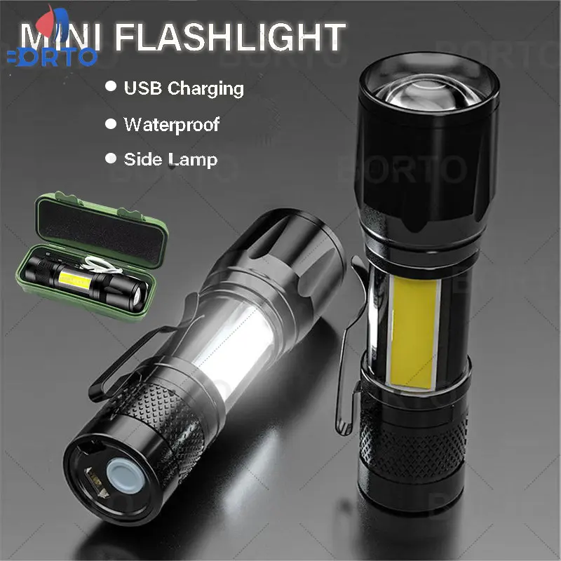 Rechargeable Lamp Torch Led Portable Torch Recharge Rechargeable