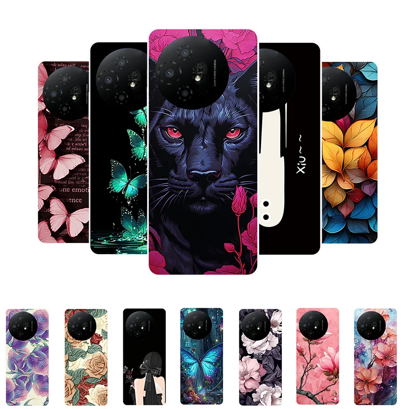 Leopard Panda Printed Soft Silicone Phone Case - Stylish Back Cover