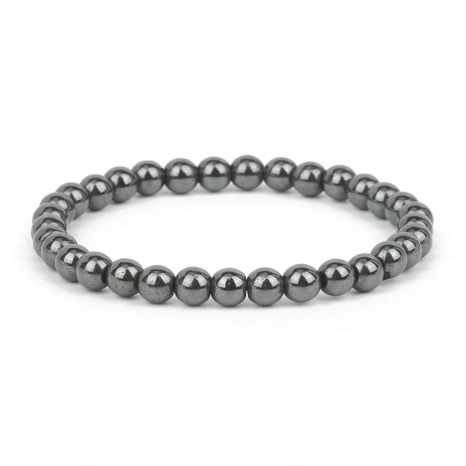 WAINIS 10 pz 8 mm ematite magnetica braccialetto terapia per uomo donna