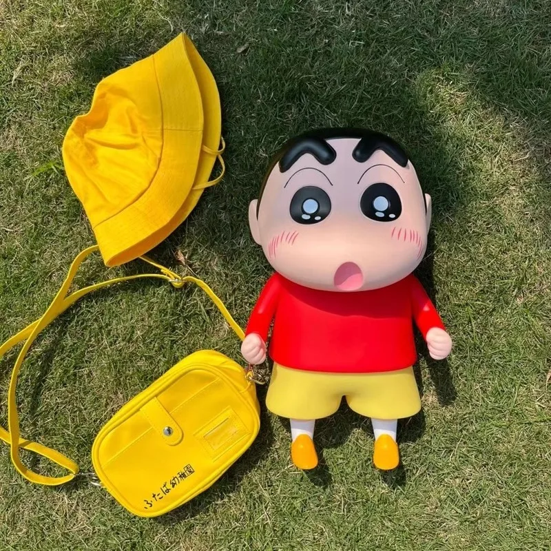 

Фигурка Crayon Shin Chan, крупное модное украшение в масштабе 1:1, периферийные подарочные серийные подарки noha Shinnosuke Kobayashi