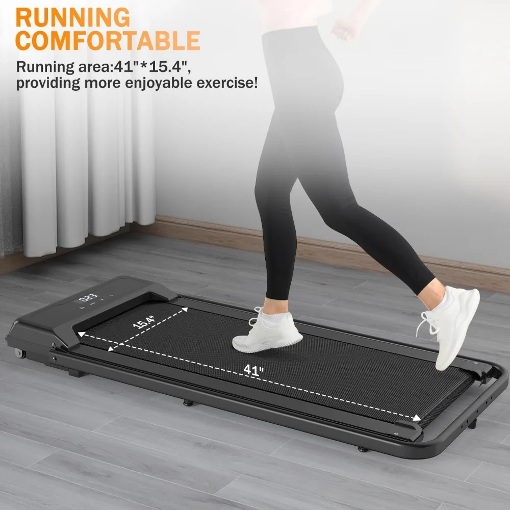 Walking Pad Treadmill,Walking Pad with Handle Bar,Treadmills for Home Walking Treadmill 2 in 1 Folding Treadmill Portable