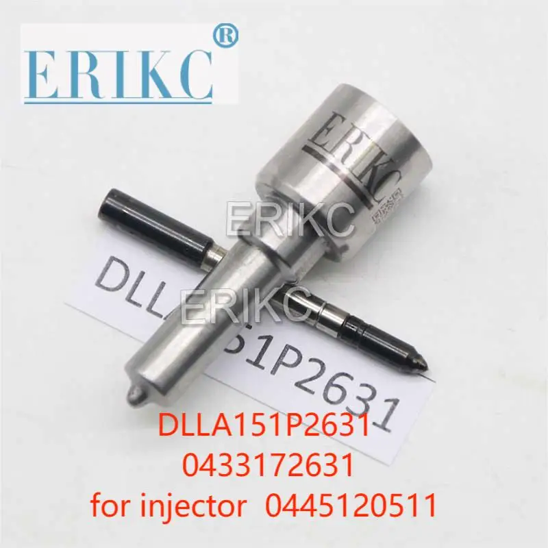 

DLLA151P2631 дизельный топливный инжектор 0433172631 автоматическая форсунка Engina DLLA 151 P 2631 для инжектора 0445120511 0 445 120 511
