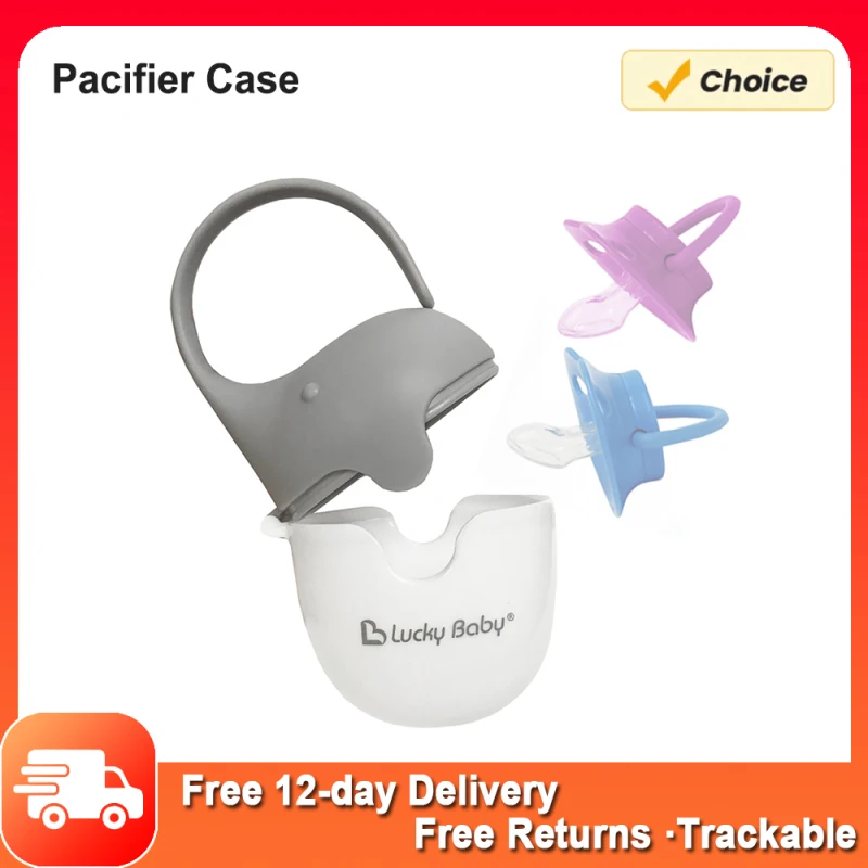 아기 젖꼭지 케이스, 아기 수더 케이스, 아기 젖꼭지 컨테이너, 여행용 거치대 상자, BPA 무료 휴대, 2 개