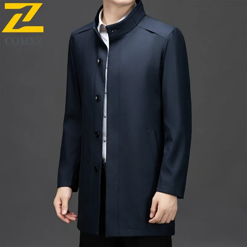ジャケット・アウター Classical Stand Collar Trench Coat Classical Stand Collar Trench Coat
