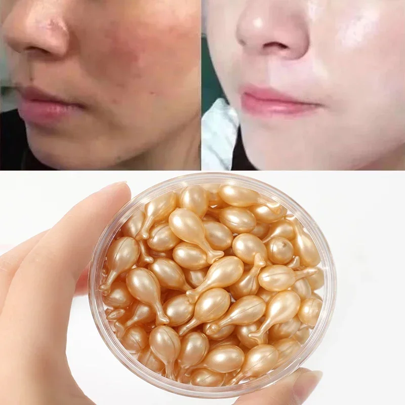 

100pcs Fullerene Whitening Serum Spot Remover Anti-Wrinkle Firming Brighten Skin Tone Highly Hydrating Skin Care Face Makeup