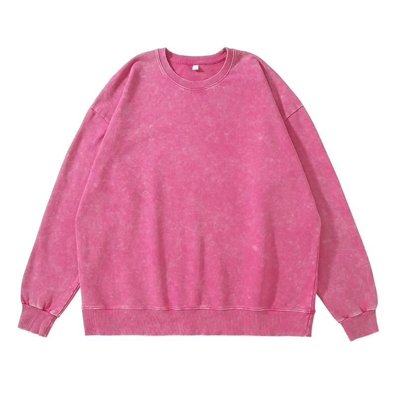 

Autumn Oversize Baggy Sweatshirts Men Cotton Washed Hoodies Fashion Korean Streetwear High Quality Pullovers Tops Clothing Male