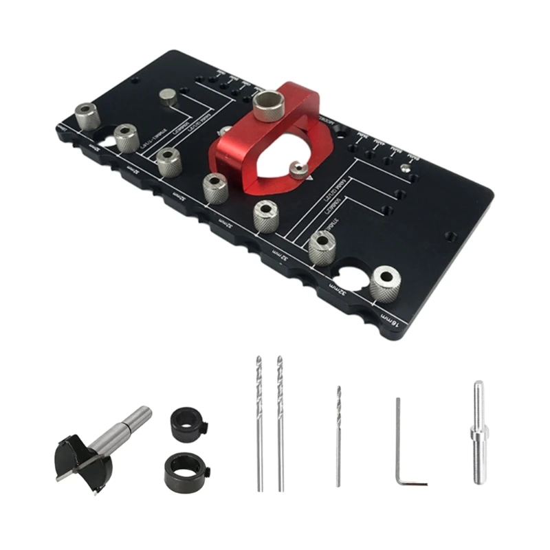 

35mm Hinge Jig Upgraded Concealed Hinge Jig Drilling Hole Puncher Accurate
