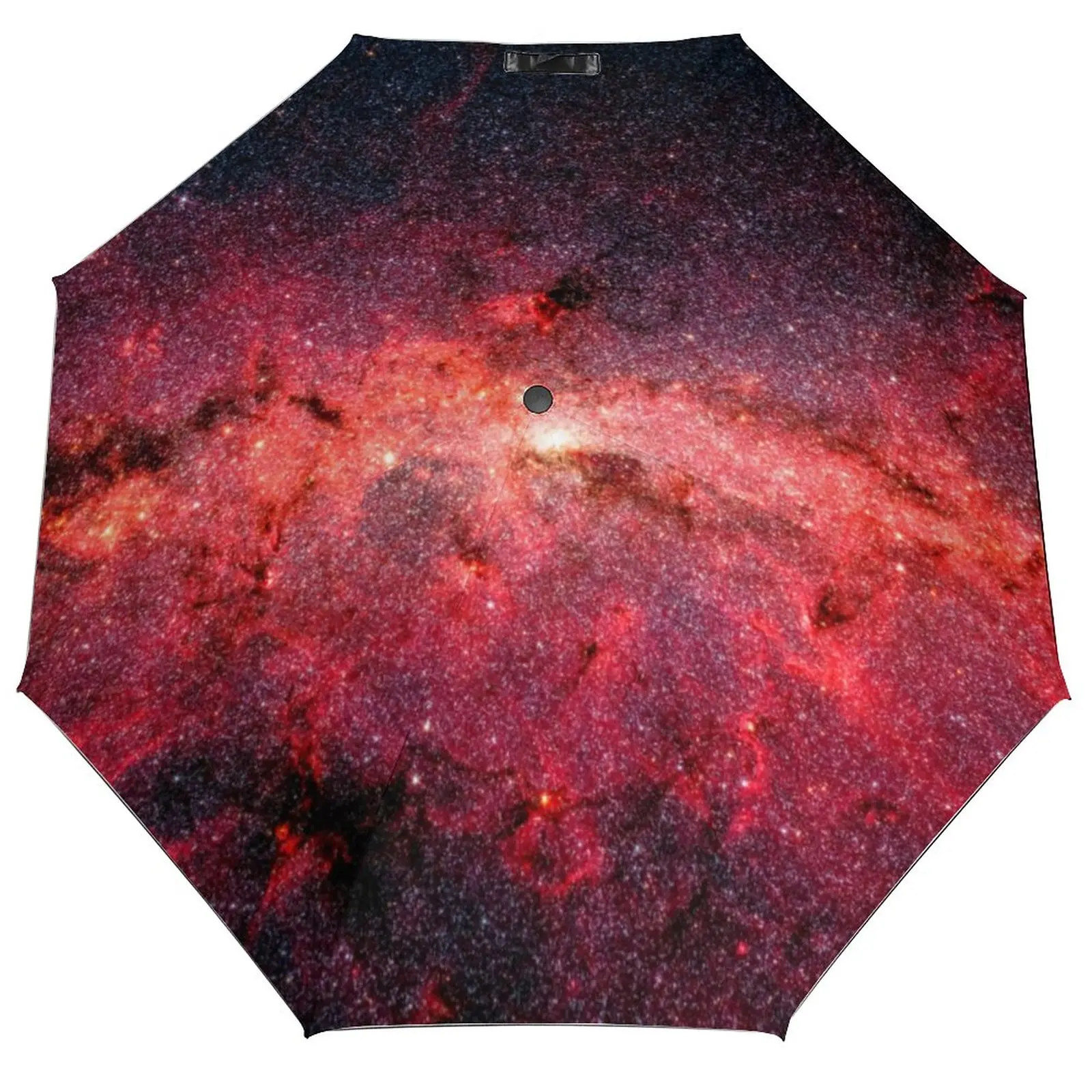 

Цветной Зонт с изображением галактического неба, водостойкий Внешний Зонт с принтом молочного пути, классный портативный зонт с автоматическим рисунком