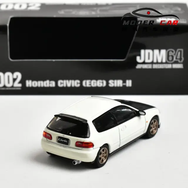 【カスタム品】HONDA CIVIC TYPE-R EK9 1/64 ミニカー HOBBY JAPAN 1:64 Civic EG6 Type-R EK9 JDM Diecast Model Car