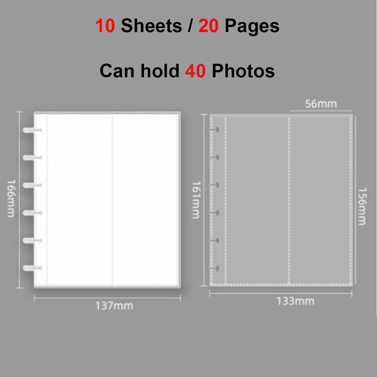 Clear Photo Booth Frames - Photo Booth Album For 2x6 Inch Photo