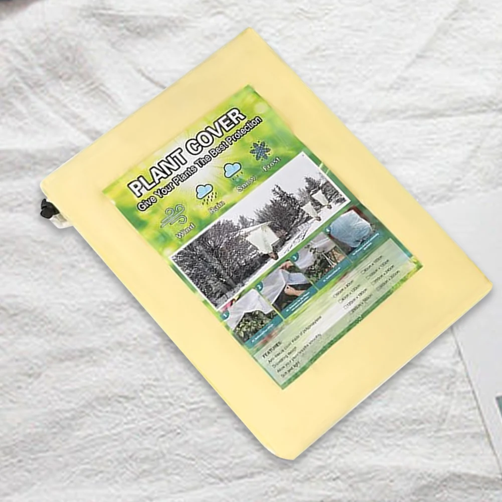 Frost Cold Protection Plant Protection Bag with Zip Drawstring Winter Plant Protection Cover for Trees Palm Trees Balcony Plants