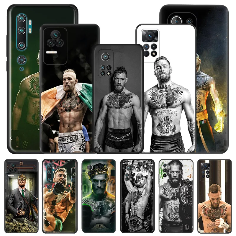 Per Redmi 12C 12 10C 10 10A 9 9I 9A 9T A1 A2 9C K40 K50 K60 Conor Mcgregor Xiaomi Cc9 C51 Custodia Morbida Per Telefono