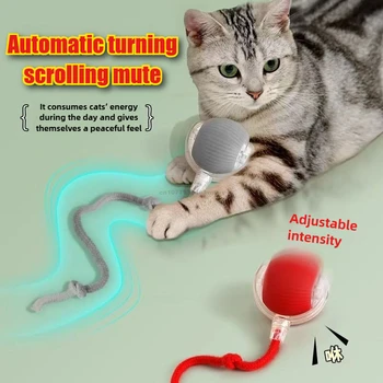 Automatic Rolling Ball with Tail Toy 1