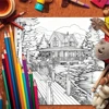 1pc Art Coloring Book 22 Page Coloring Books Gift For Birthday Party Relieve Stress Kill Time Graffiti Painting Drawing Art Book 6