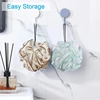 Soft Mesh Foaming Sponge Shower Exfoliating Body Scrubber Bath Bubble Ball Body Skin Cleaner Cleaning Tool Bathroom Accessories 6