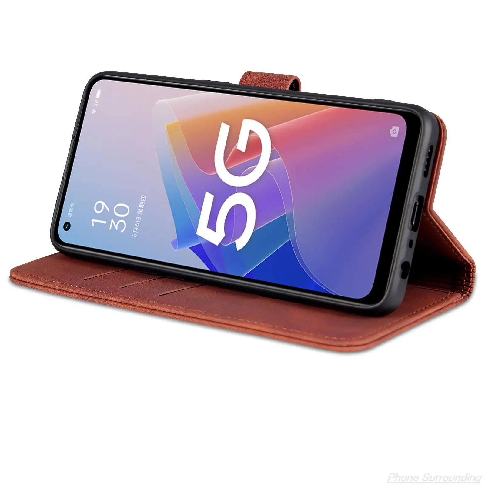 OPPO Reno7 lite / Reno8 lite / Reno 7 8 lite 플립 홀스터 지갑 전화 커버 capa Fundas Coque 용 카드 홀더 Pu 가죽 케이스