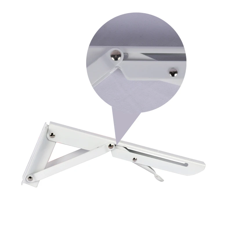Space-Saving Foldable Table Bracket: 24cm Long and Easy to Install for DIY Furniture Projects