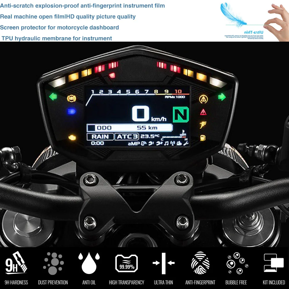 Aprilia Shiver900 Shiver 900 RSV4 TUONO Motorcycle Accessories Cluster Scratch Protection Film Screen Protector motorcycle accessories motorcycle screen protector