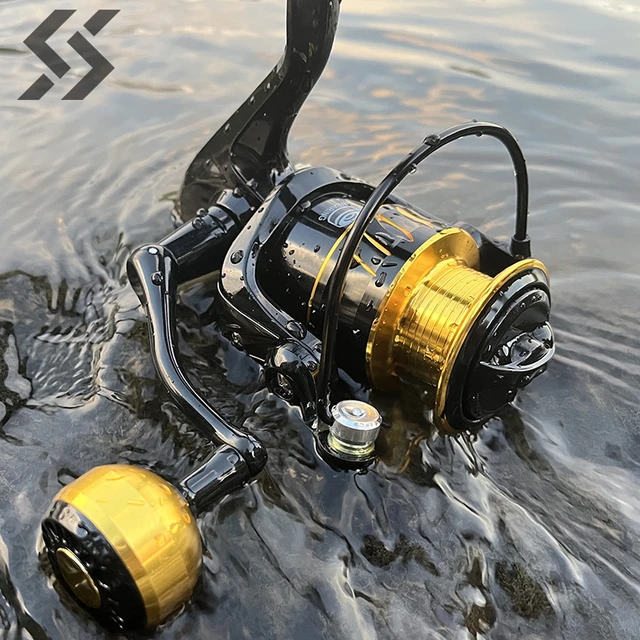 Sougayilang Spinning Fishing Reel 5.2:1 Gear Ratio Freshwater Carp