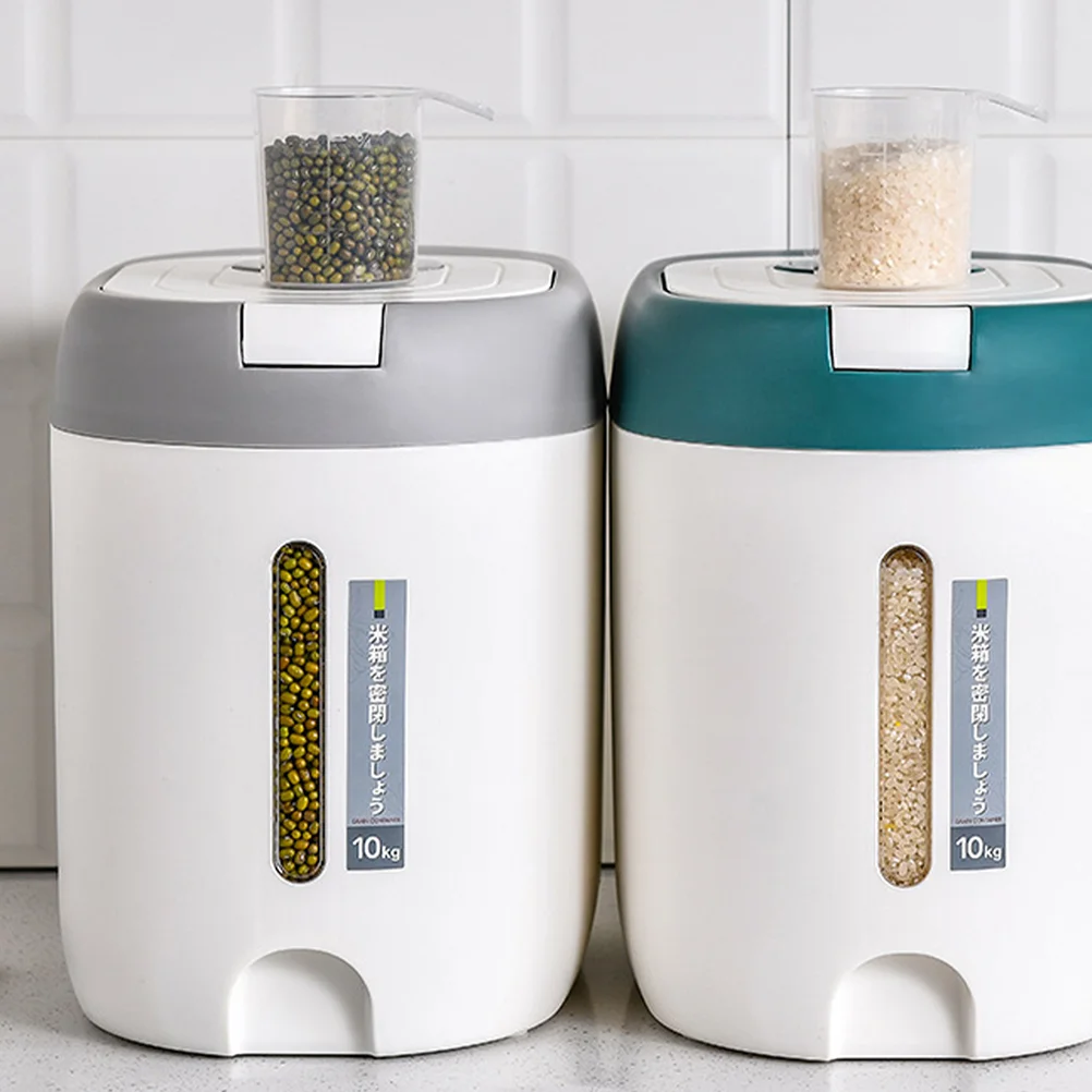 

Storage Containers Flour Container Dry Product Containers 20 Catties Rice Storage Box Cereal Bins Insect-proof Dispenser Pp