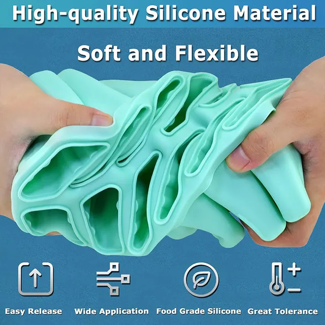 Stampini Ghiaccioli Bluelves 6 Pezzi | Silicone Senza BPA | Con Bastoncini E Base | Per Bambini E Adulti - Foto 8