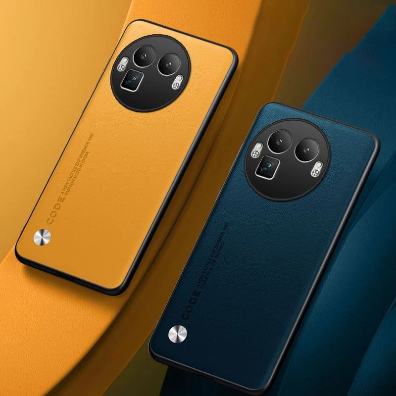 Premium PU Leather Phone Case with Silicone Full Camera Protection