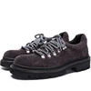 Cow Suede Breathable Derby Shoes