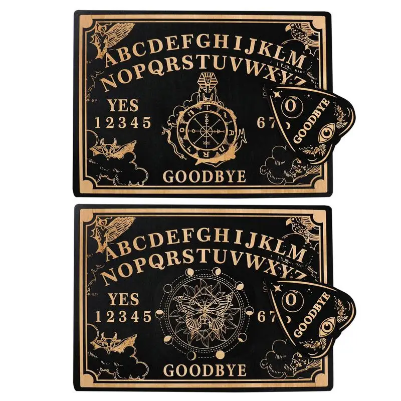 Wooden Divination Pendulum Board Ouija Kit