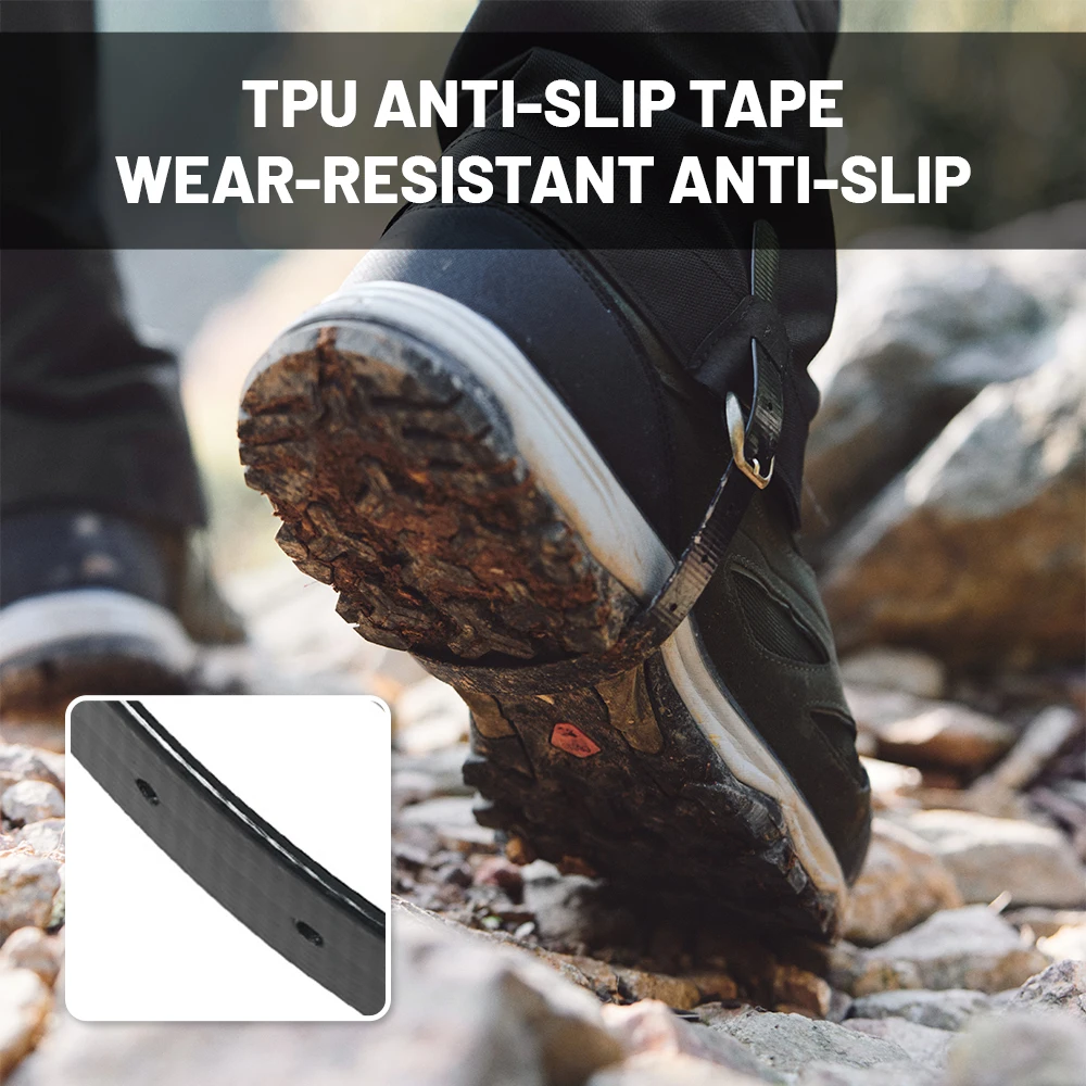 Waterproof Nylon Hiking Gaiters 4