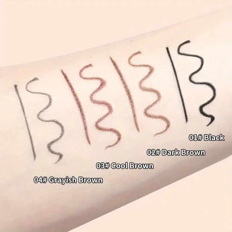 Ultra-fine Liquid Eyeliner Matte Blackish-Brown Waterproof Sweat-proof Long-lasting For Beginners Eye Makeup Gift liquid eyeliner