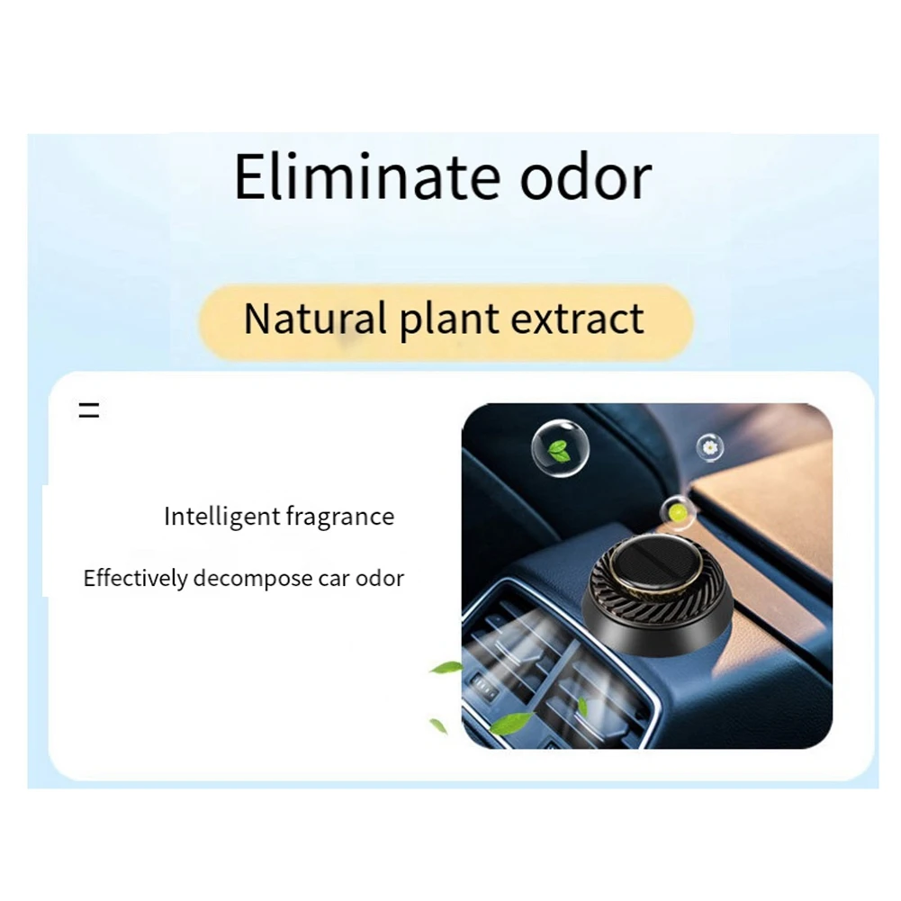 2 PCS ABS Car Diffuser Portable And Electromagnetic Molecular Antifreeze Defroster(Cologne)