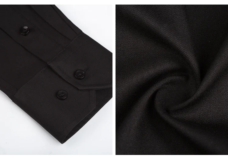 Solid Color Men's Mature Dress Shirt For Dating Banquet, Men's Long Sleeve Button Up Shirts With Chest Pocket, Spring Fall Wear